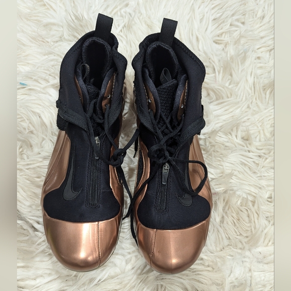 Nike Other - Rare Nike flightposite copper and black shoes